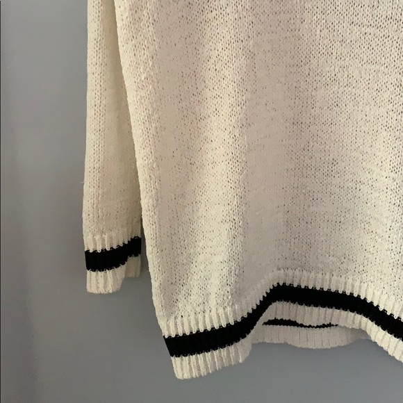 KENDALL & KYLIE oversized cotton varsity sweater - Picture 5 of 7